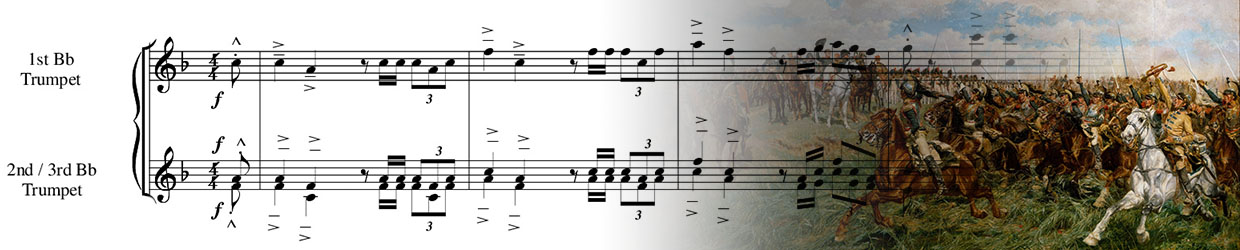 Kürassiermarsch Großer Kurfürst (Banner)